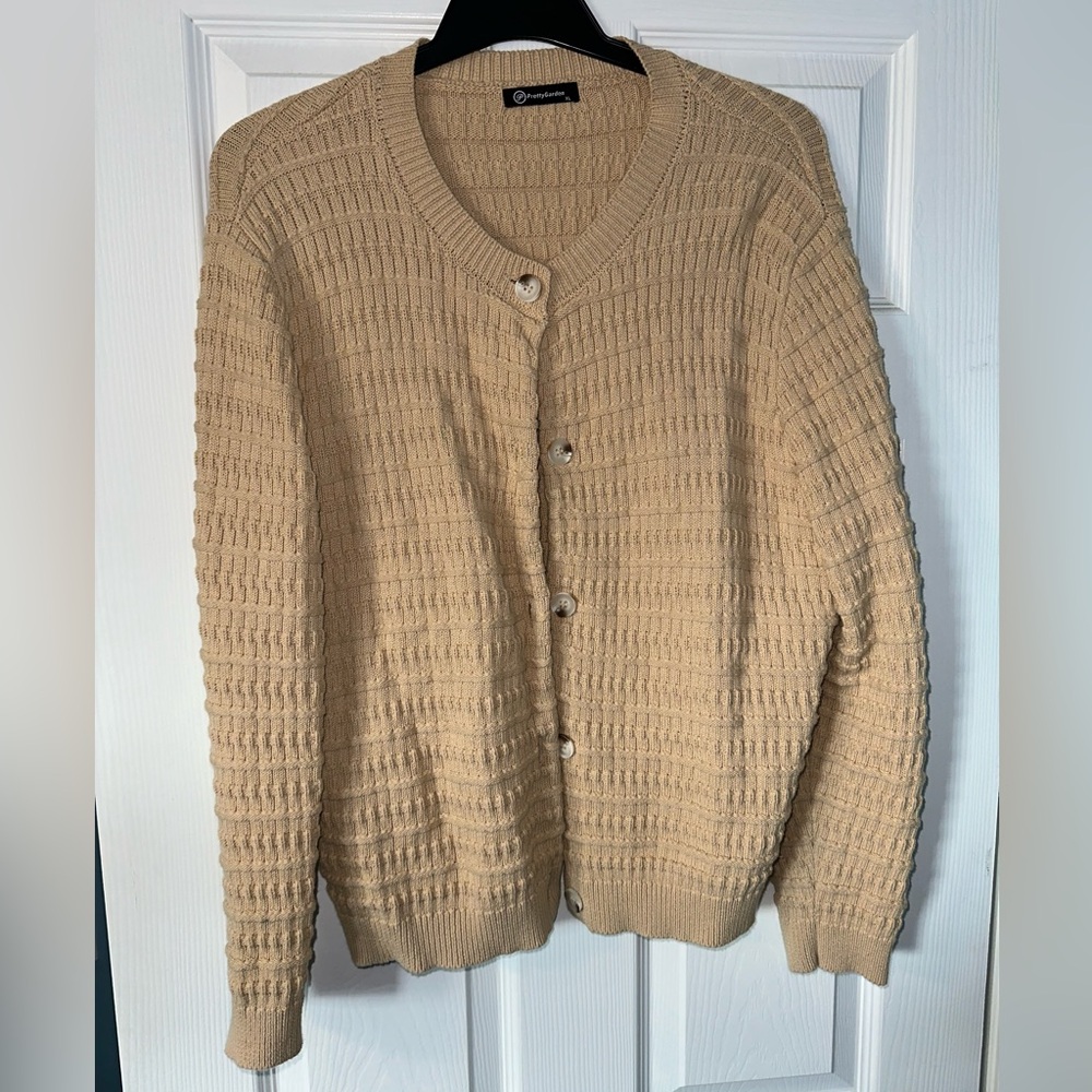 Pretty Garden Button Down Cardigan